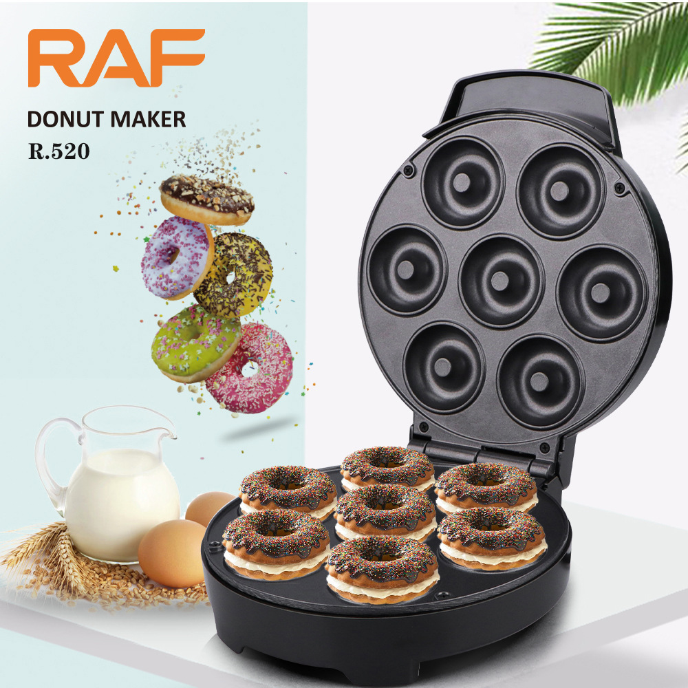 Máquina Para Hacer Mini Donas Rosquilla 7 Donas Raf Original – TecnoHogarJS