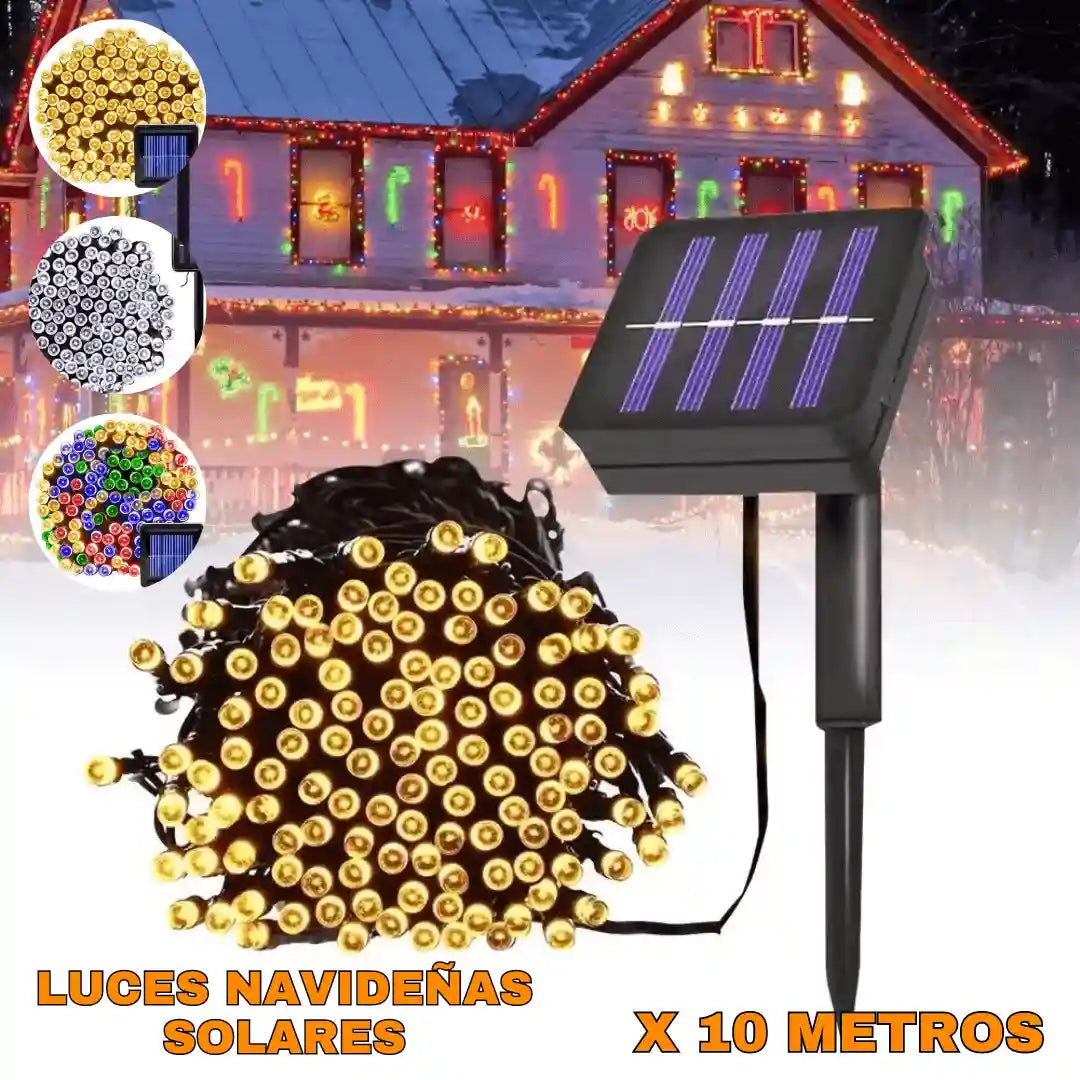Luces Navideñas Solares