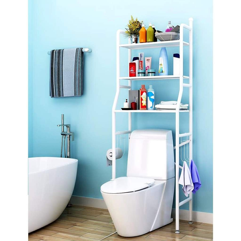 Organizador De Estantería De Baño Ahorrador De Espacio Para El Hogar