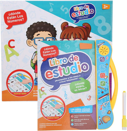 Libro Aprendizaje Niños Sonido Interactivo Ingles Español