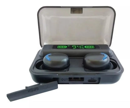 Audífonos In-ear Inalámbricos Bluetooth F9-5 Negro