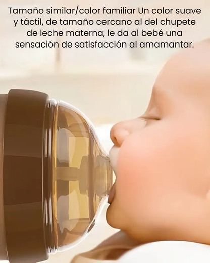 Botella Autonutridora Antiderrame DUOLADUOBU + repuesto obsequio