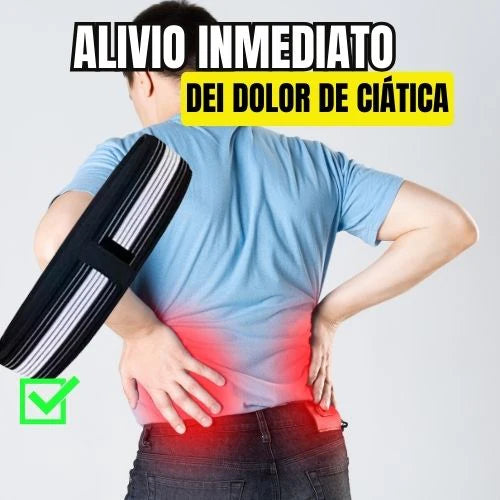 Cinturón Lumbar para Alivio Ciática