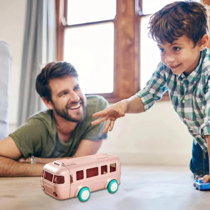 TERMO DE AGUA PORTÁTIL EN FORMA DE AUTOBÚS