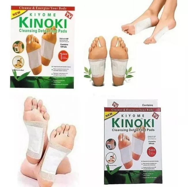 Parches Desintoxicantes Para Pies KINOKI