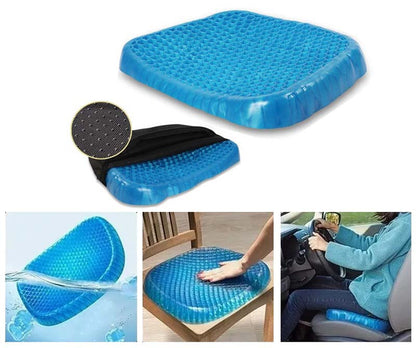 Cojín Silicona Gel Flexible + Funda